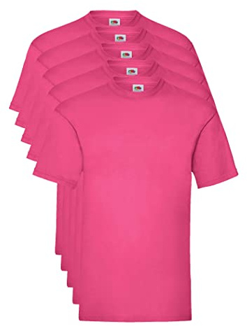 Fruit of The Loom Crew Neck T-Shirt F140 Scollo Rotondo Uomo