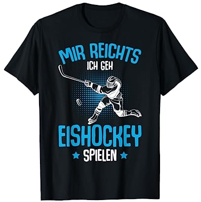 Mir reichts ich geh Eishockey spielen Jungen Kinder T-Shirt