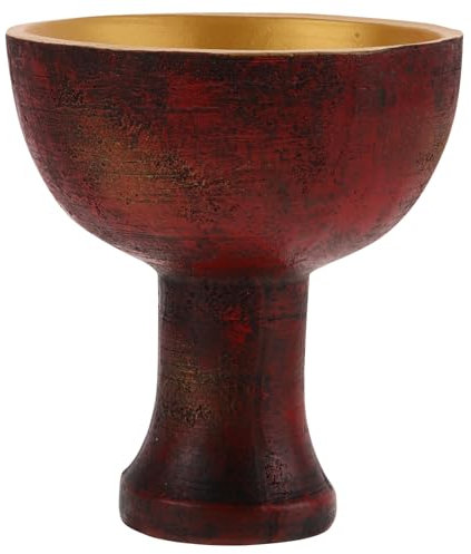 TOPPERFUN Copa y Utensilio De Sacrificio Del Cáliz Para Decoración Retro y Almacenamiento En Ceremonias Religiosas