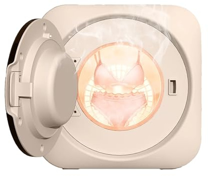 Asciugatrice for bucato completamente automatica da 170 W, asciugatrice centrifuga portatile e compatta, mini lavatrice e asciugatura da 3,5 l, fusto interno in acciaio inossidabile