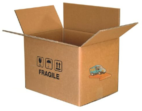 TravelBox 10 Scatole di Cartone a Doppia Onda Resistenti 60x40x40 cm, Ideali per Spedizioni, Imballaggi e Trasloco, Scatola Perfetta per Oggetti Pesanti e Fragili (10, 60x40x40)