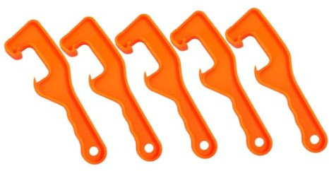 BAZEITFLOW Heavy Duty Automatic Coconut Opener Bucket Opener 5 Pack with Multifunctional Design for Home Renovation and Easy Opening of Plastic Pails