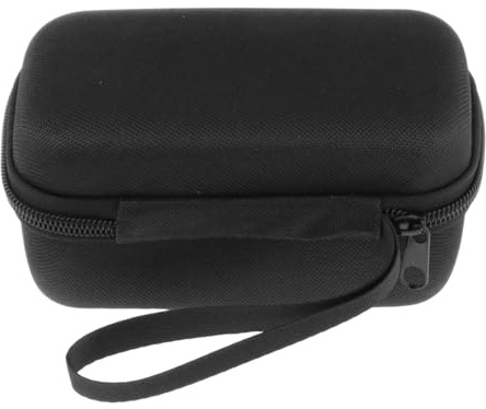 ZGUZMCMK Estuche Electrónico Organizador de Cables Bolsa de Transporte Rígida EVA Funda Protectora para Accesorios Portador de Herramientas Resistente a Golpes, Negro 15x9x7cm