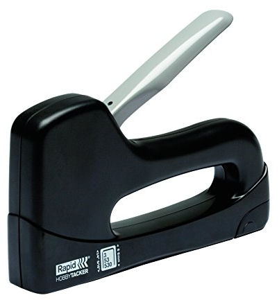 Rapid Handtacker Hobby, Tacker für Holz und Stoffe, Leicht, Klein und Handlich, für Klammern Typ 53, 4-8mm