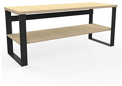 AUPROTEC Profi Design Werkbank 1800 x 750 x 850 mm + Multiplex Arbeitsplatte 40mm Massiv Arbeitstisch