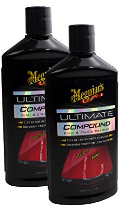 Meguiar's 2X MEGUIARS 650139 Ultimate Compound Polierpaste Politur Autopolitur 450ml