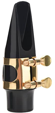 Altsaxophon-Mundstück, professionelles schwarzes Mundstück für Saxophon, Jazz-Musikinstrument