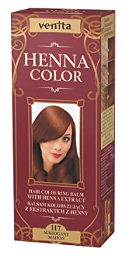 Venita Henna Color Haarfärbemittel, 117 Mahagoni, 75 ml
