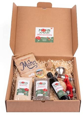 Mohn-Amour Geschenkbox - Geschenkidee für Mohn Liebhaber von Mohnwirt Neuwiesinger - DailyDeal