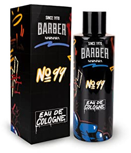BARBER MARMARA No.99 Limited Edition Eau de Cologne 500ml | Herren Duftwasser Glasflasche | Geschenkverpackung | Herren Parfüm | Aftershave Men | Cologne barber | 8% Duftöl | Holzig Frischer Duft