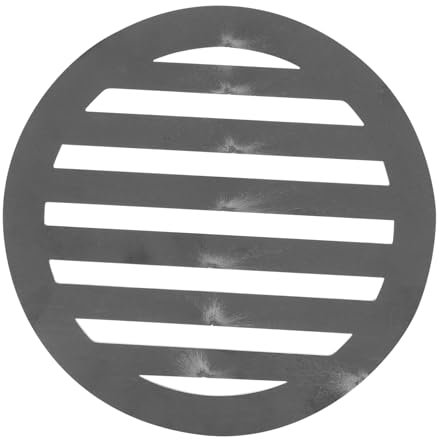 SEWOART Caja Para Horno De Chapa De Hierro Accesorios Para Barbacoa Repuesto De Rejilla De Hierro Para Fuego