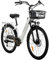 cysum X-City 26 E-Bike für Erwachsene Männer Frauen, Elektrofahrrad mit abnehmbarem 48V 10,4Ah Akku, 25 km/h und 80 km Reichweite, E-Bike für Pendler in der Stadt, 7 Gänge (weiß)