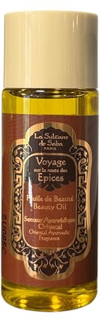 La sultane de saba - Huile corporelle Ayurvédique - Ambre, Vanille, Patchouli - 50ml