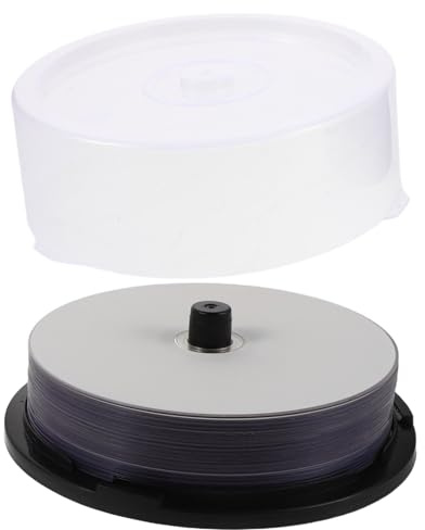 NOLITOY 25 Stück Leere DVD r Rohlinge mit Hoher Speicherkapazität Beschreibbar und Bedruckbar Kompatibel für DVD Player Undpc Sichere Archivierung von Videos und Daten