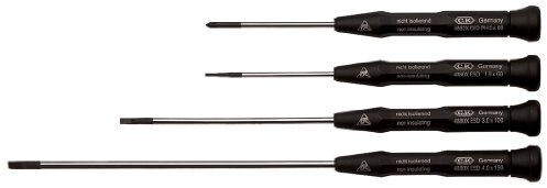 C.K T4884X ESD Jeu de tournevis Xonic lame plate/PH