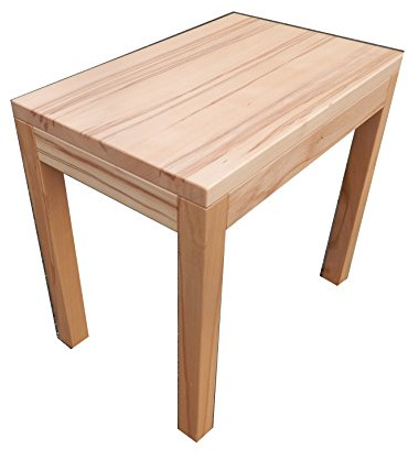Martin Weddeling Beistelltisch Massiv Kernbuche Naturbelassen „Colonia“ 60x40x55cm hoch.