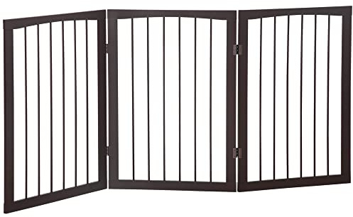 PawHut Barrière modulable Pliable barrière de sécurité 160L x 76H cm MDF