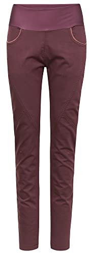 Chillaz W Fuji 2.0 Pant Rot - Robuste elastische Damen Kletterhose, Größe 40 - Farbe Mahogany