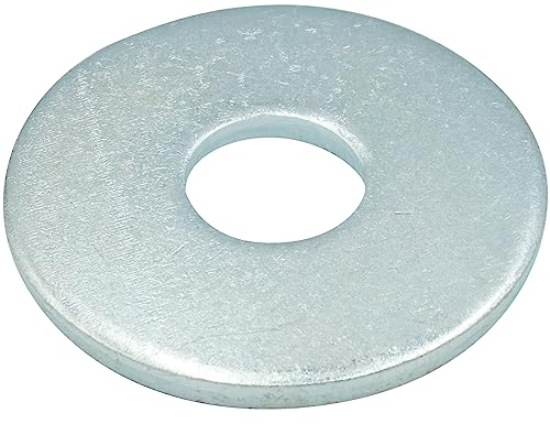 Scheiben für Holzverbinder - 14x58x6 mm (M12) - (50 Stück) - starke, runde Version - Unterlegscheiben - DIN 1052 - galvanisch verzinkt - SC1052 - SC-Normteile
