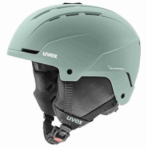 uvex Stance - robuster, effizient belüfteter Skihelm für Damen und Herren mit individueller Größenanpassung