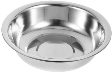 OSALADI 1pc Bowl Practical Soup Basin for Kitchen Home Rustproof Food-Safe for Soup Salad Noodles More Polished Finish for Easy Cleaning