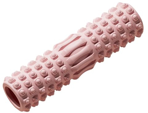 30 cm EVA-skum massagerulle – medelhög densitet djup vävnad muskelavslappningsverktyg, Langya yoga rygg fascia massageapparat | fitnessträningsrulle för stretchning, vadformning, benarm och fot