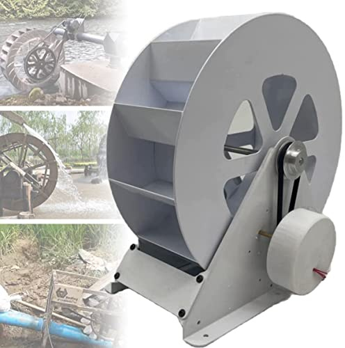 Generatore di turbina dell'acqua da 100 W Idrogeneratore portatile ad alte prestazioni Funzionamento silenzioso Flusso d'acqua alimentato Costruzione in acciaio durevole Dimensioni compatte