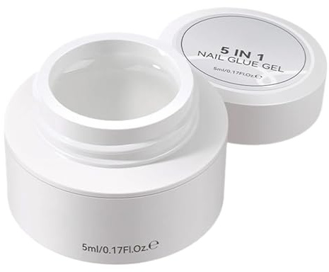 Gel Nagellim | Stark 5 ml Mångfunktionell Långvarig - Långvariga Genomskinliga Hårda Geler | För Användning Inom Mode Och Skönhet Daglig Manikyr Hemmasalong Design Och Styling