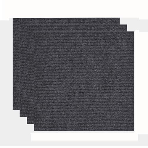 Blissbuilt Moquette Pavimento autoadesive,Quadrate Piastrelle Moquette Peel And Stick,Lavabili,tagliabili,Tappetino Pavimenti Fai Te,per Casa Uffici Commercio Quadrotte di Tappeto Salotto,10 Pezzi