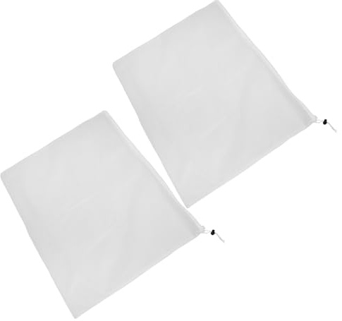Tofficu Copertura Antigelo per Piante 60x80 Cm Non Tessuto Bianco Cerniera e Coulisse, Set 2 Pezzi per Protezione Invernale di Arbusti, Alberi da Frutto e Fioriere Contro Gelo e Polvere,