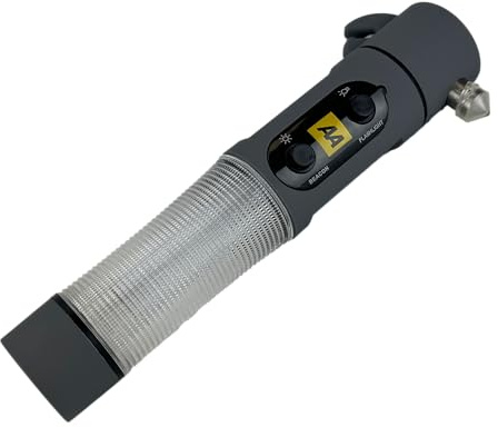 AA 3-in-1 Emergency Beacon, with Seatbelt Cutter and Glass Hammer