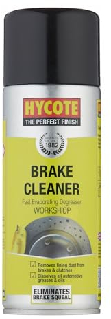 Hycote Workshop Fast Evaporating Degreasing Brake Cleaner Spray Can, 400 ml