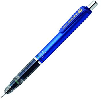 Zebra Druckbleistift, Del Guard, 0,7 mm, Blau (P-MAB85-BL)
