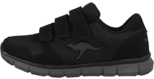 KangaROOS Unisex-Adulto K-BlueRun 701 B Scarpe da Ginnastica Basse, Nero Black Dk Grey, 43 EU