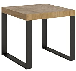 Itamoby, Tecno Ausziehtisch Eiche natur 90 x 90 cm ausgezogen 246