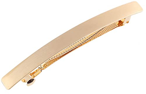Katutude Damen Metall Haarspangen Französische Haarspangen, Vintage Metall Haarschmuck Hair Clip Minimalistisch Haarclips rutschfeste, Automatische Haarspangen für Hochzeit Party Mädchen Geschenk