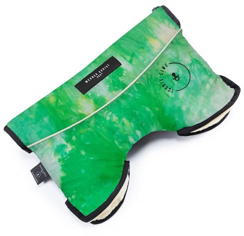 Kinderwagen-Muff aus Lammfell von WERNER CHRIST BABY - MOFFY ICONIC LINE ist der ideale Handwärmer für Buggys aus medizinischem Fell, einfache Handhabung, Handmuff in green