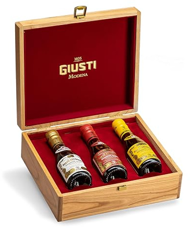 Giusti - Tris in legno - Collezione Storica IGP: 2, 3 e 4 Medaglie d'oro - 3x100ml