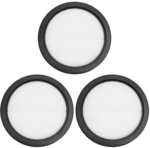OTOTEC 3 st sladdlöst dammsugarfilter kompatibelt med Vytronix NIBC22 dammsugare tvättbart HEPA-filter ytterdiameter 98 mm svart