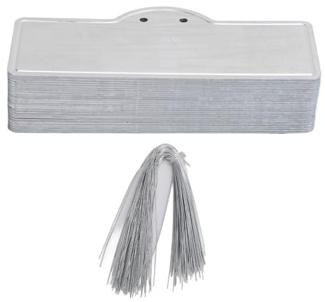 Metall-Pflanzenetiketten, Aluminium-Pflanzenschilder, wasserdichte Garten- und Gartenbau-Pflanzenetiketten für Blumen- und Landschaftsgestalter, Pflanzenmarkierungen,