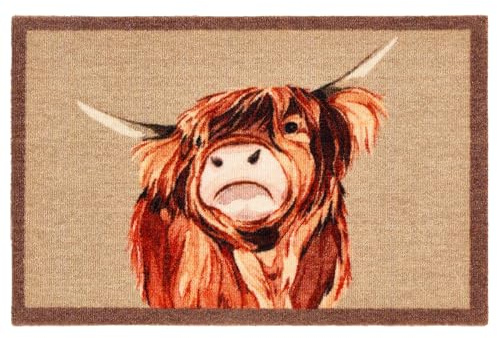 My Mat My Highland Cow Door Mat, 50x75cm