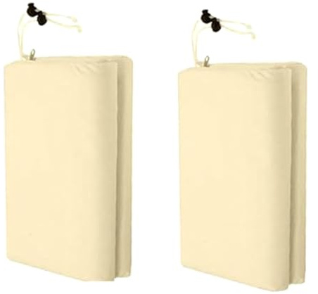 Wouueso Lot de 2 housses de protection pour plantes - Protection contre le gel - Avec fermeture éclair et cordon de serrage - Pour figuiers et citronniers - 0,8 x 1,2 m