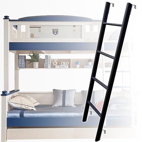 Scaletta Letto Castello Scala a castello per soppalco domestico, dormitorio soppalcato, scala di ricambio in metallo durevole, scale a castello per camper a 4/5 gradini, scale a due gradini