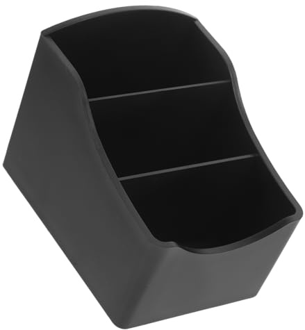 CLISPEED Organizador de Condimentos para Café y Azúcar Compartimentos Múltiples de Abs, Diseño Elegante y Capacidad Grande para Cocina y Mostrador del Hogar