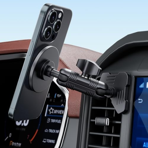 Car Vent Metal Magnetic Phone Mount Compatible with 2021-2026 Ford F-150