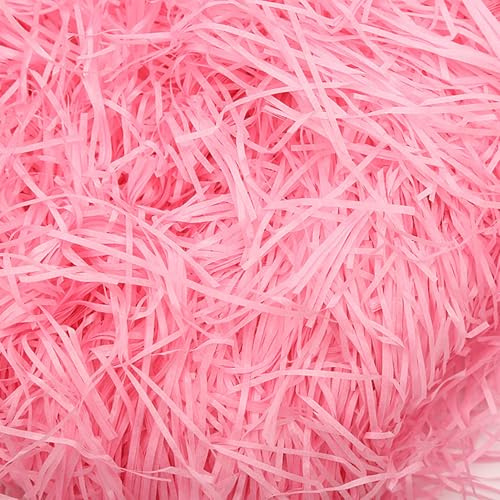 50g Carta Velina Tagliuzzata,Raffia Cestino Per Regali Di Riempimento,Rosa