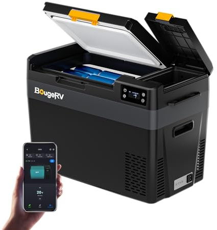BougeRV Kompressor Kühlbox CRX3 28L, bis -20℃, App-Steuerung | Auto Kühlschrank 12V/230V, Tragbare Kühlbox für Camping, Auto, Outdoor, Reise & Freizeit, 2026 Neu