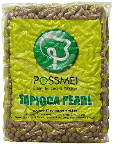 Possmei Tapioca Pearl, Black, 6.6 Pound