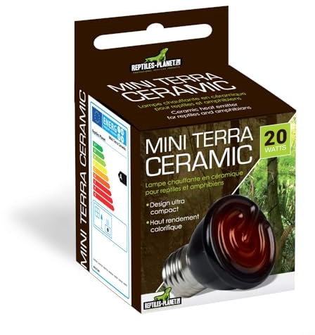 Reptiles-Planet 20W Mini Terra Keramisk Reptil Värmelampa