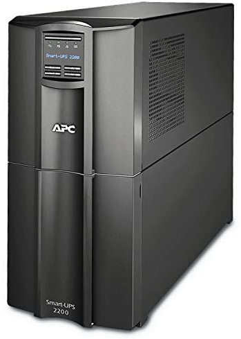 APC 2200VA Smart UPS with SmartConnect, SMT2200C Sinewave UPS Battery Backup, AVR, 120V, Line Interactive Uninterruptible Power Supply